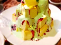 蓝莓冰淇淋吐司-路易十三西餐厅(西关新天地店)
