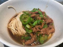 青椒肉丝干拌面-花园茶楼(兴城西路店)