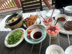 -七的湖·晚芳亭·阳澄湖农家菜·大闸蟹(莲花岛店)