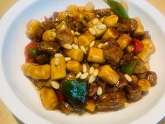 松子牛肉炒年糕-兔爸私家小厨(新北万达店)