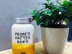 招牌泰椰奶花-素匠泰茶(三里屯SOHO工体奶茶店)
