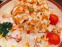 炸温泉蛋土豆泥沙律-仙隐小鹿料理食堂(沙市人信汇店)