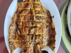 -北京龙庆四季香农家饭庄·灶台鱼·碳烤虹鳟鱼(龙庆峡店)