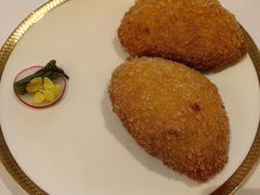 酿焗鲜蟹盖jpg-唐阁(香港朗廷酒店)