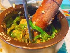 擂辣椒皮蛋-俏九州·小炒黄牛肉(华润万象汇店)