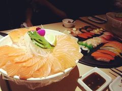 三文鱼刺身-万岁寿司(万国店)