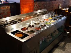 自助调料区-義聚德·清真铜锅涮羊肉·烧烤(河东店)