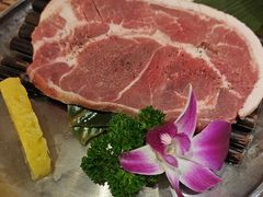 -明洞阿姨·韩式酱蟹烤肉·创意料理(三元桥店)