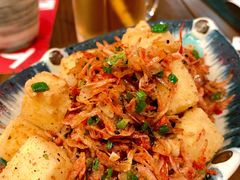 櫻花蝦椒鹽豆腐-築鳥日本料理(黑沙环店)