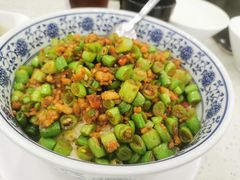 酸豆角肉沫饭-明园茶餐厅(沙头角店)