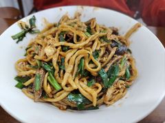 农家红炒长鱼炒面-三百碗宝应长鱼面(板仓街店)