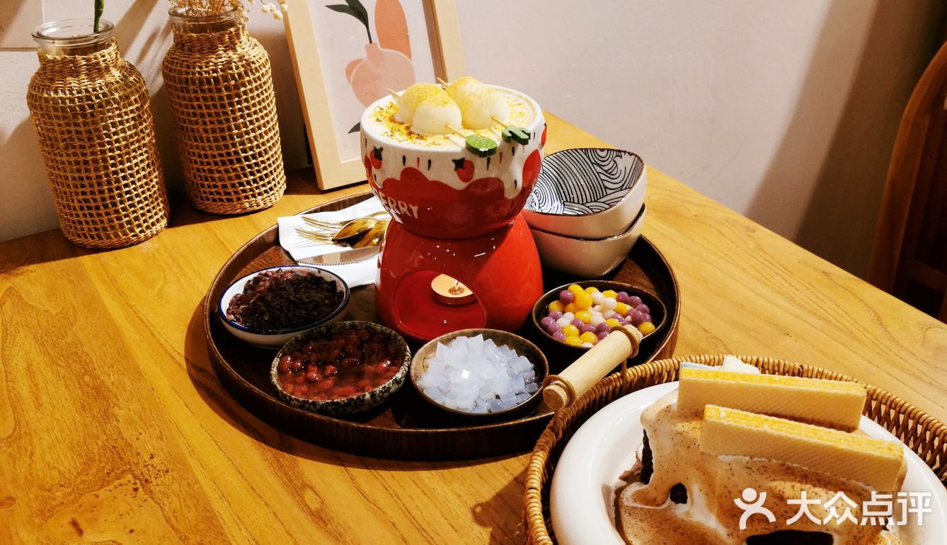 超温暖的甜品小店-野薄荷冰甜市场，漫画里的甜品走进现实了