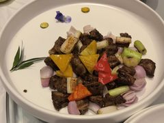 铁板黑椒牛肉粒-百富源·海鲜辽菜(浑河堡店)