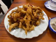 炸鱿鱼条-天伦海鲜·老味道·青岛菜(栈桥天主教堂店)