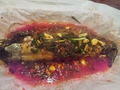 豆豉味纸包鱼-我们家私房纸包鱼·烧烤