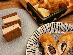 鹅肝脆饼-山杏yama-katsu·吉列炸物