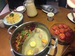 鸳鸯锅-遇·花庭里鲜牛肉火锅(西工店)