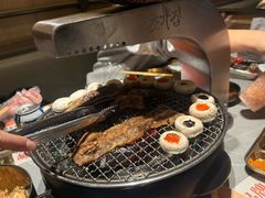 -草家酱蟹炭火烤肉店(珲春南路一店)