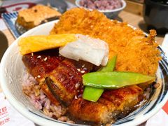 炸猪排鳗鱼双拼-堂本家·二代目·炸猪排(Express东海店)