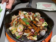 铁盘香煎黑牛肝菌-云海肴·汽锅鸡·云南菜(高德置地店)