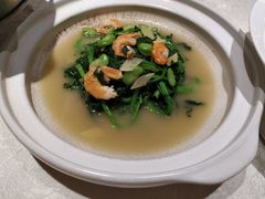 春蚕豆虾干煮时蔬-西贝海鲜汇(槐安路店)