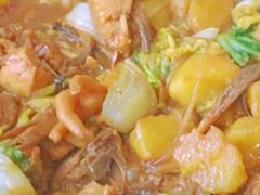 -粘豆包柴火铁锅炖