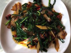 韭菜炒猪耳-朱家小厨(红塔西路店)