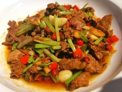 土芹菜炒黄牛肉-湘语·湖南家常菜(新洲店)