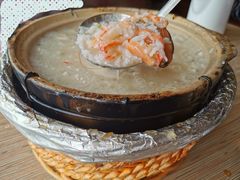 基围虾粥-粤仔湾砂锅粥(广益哥伦布店)