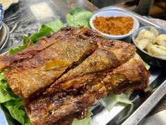 羊排-乳仔牛牦牛汤锅 烤羊排(松潘古城店)