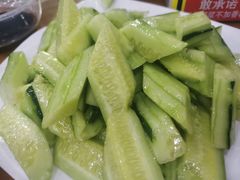 拍黄瓜-夏都地标马一刀烤肉美食城