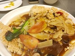 锅巴肉片-芙蓉凰花园酒楼