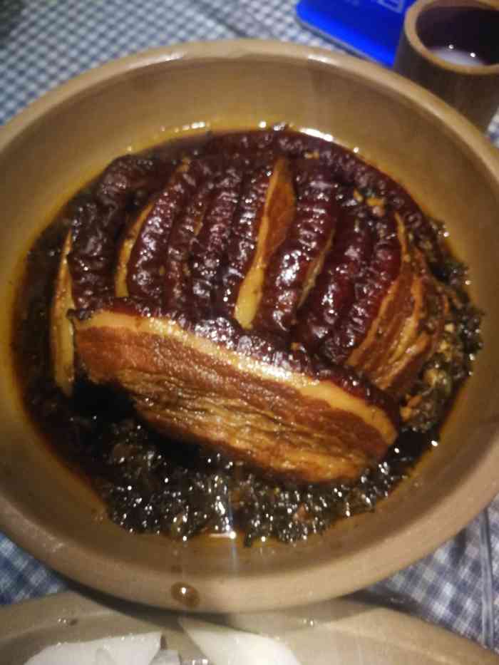 茅草房土碗菜-"装的农家造型还不错,味道还是很好的「泡菜.