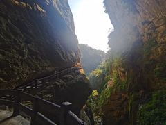 -龙水峡地缝景区