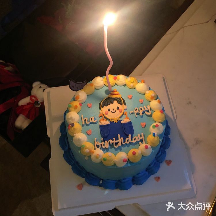 适合送男生的定制款生日蛋糕🎂图案超可爱~