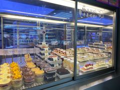 面包甜点陈列柜-LELECHA乐乐茶(新街口大洋店)