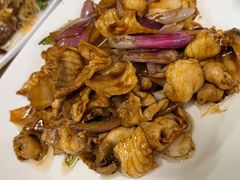 姜葱爆炒脆肉鲩鱼-旺记枸杞汤(国际广场店)