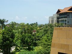 大堂望出去的景色-三亚海棠湾万丽度假酒店