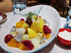 鲜果沙拉香橙酸奶酱-Gray Whale 灰鲸餐厅(北美N1店)