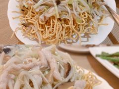 肉丝两面黄-257私房菜