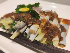 秋葵拌沙虫-黑明餐厅(白鹭洲店)