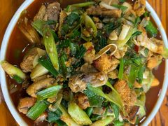 大蒜炒鱼籽-绍兴名菜馆(可乐路店)