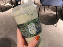牛油果蓝莓卡士-野萃山·潮汕厚果汁(十亩地店)