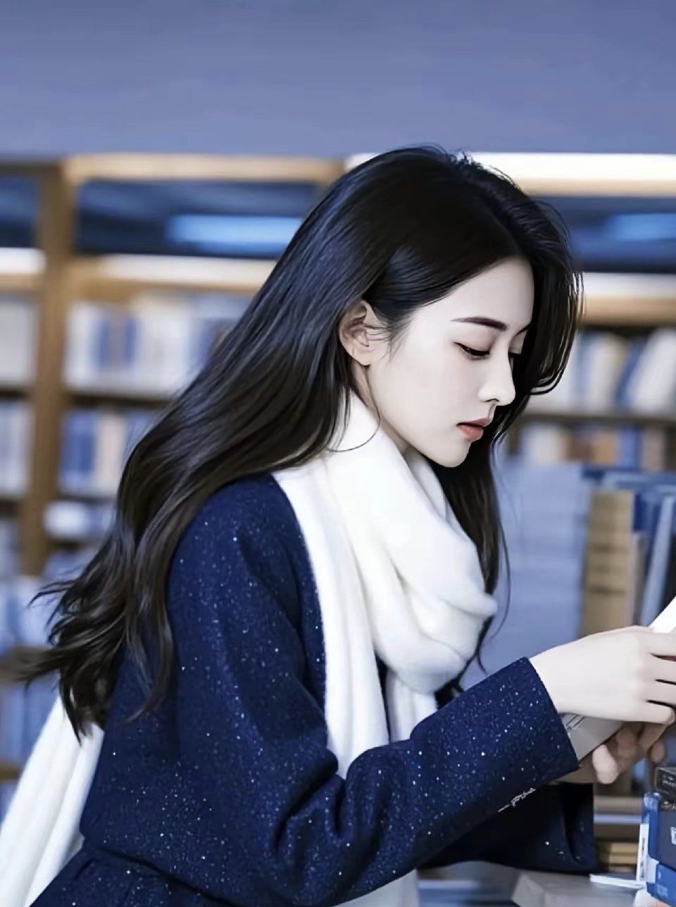 小姐姐这侧颜太美了!