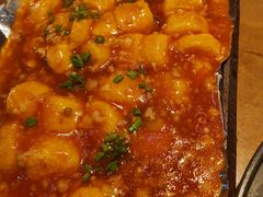 铁板玉豆腐-阿瓦山寨·湘菜现炒·剁椒鱼头王(咸阳总店)
