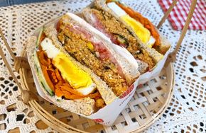 海苔肉松三明治