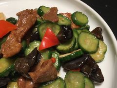 小脆瓜炒雪花猪肉-闽和南(深圳万象城店)