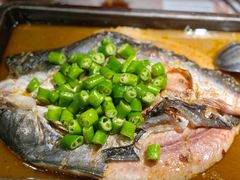鲜青椒烤鱼-探鱼·鲜青椒爽麻烤鱼(中天广场店)