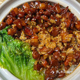 太牛了...我可以天天吃这个红烧肉丁拌饭！