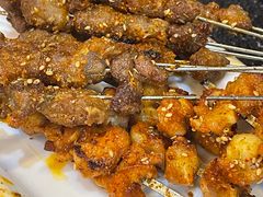 鹤岗特色牛肉肥瘦相间的特香-老何太太鹤岗小串·团建聚餐(龙华店)